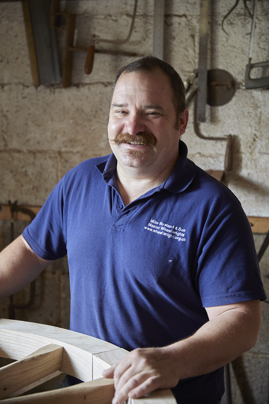 Greg Rowland, Master Wheelwright