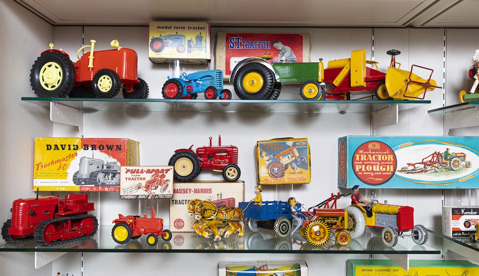 Playing At Farming The Museum Of, Metal Farm Toys