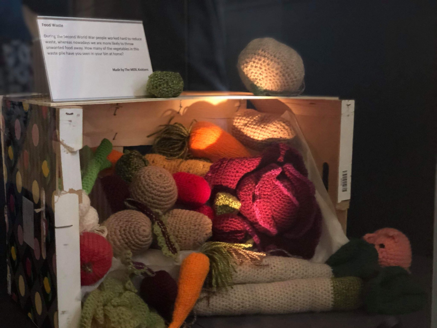 Knitted vegetables