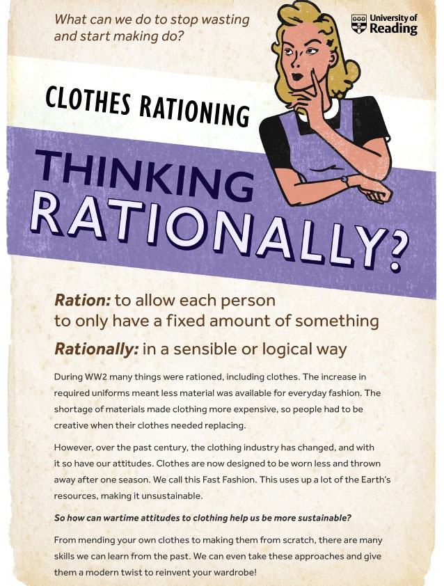 Clothes rationing