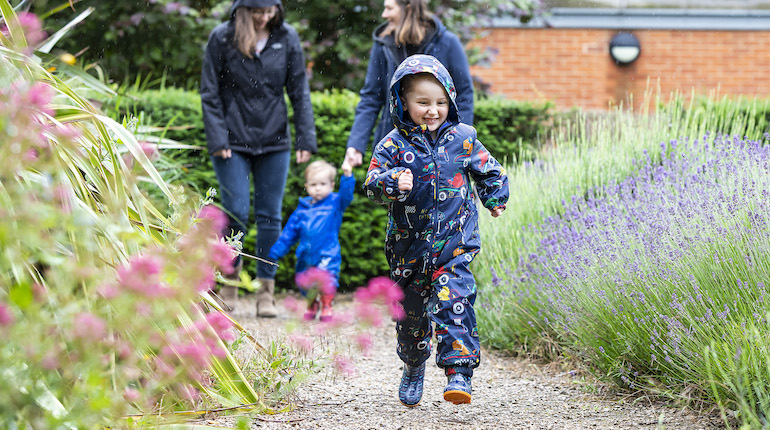 Families in The MERL garden