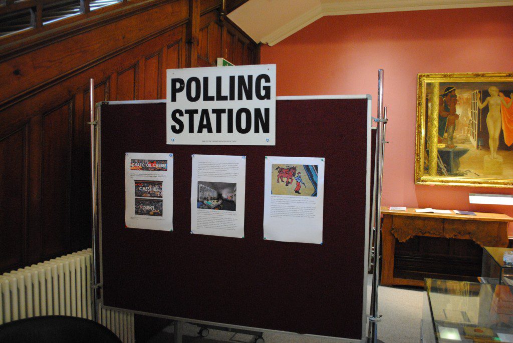 Chalk or cheese? We put it to the vote, and even made a polling station.