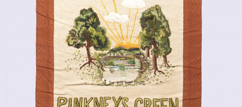 Pinkneys Green Women’s Institute Banner, circa 1951 (MERL 2007/48/1-2)