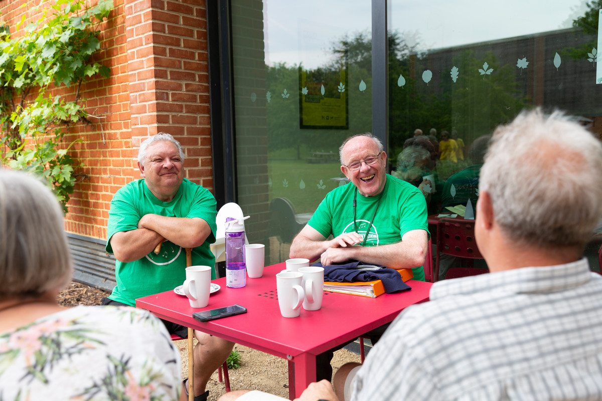 Photograph of a Dementia Action Week event at The MERL.