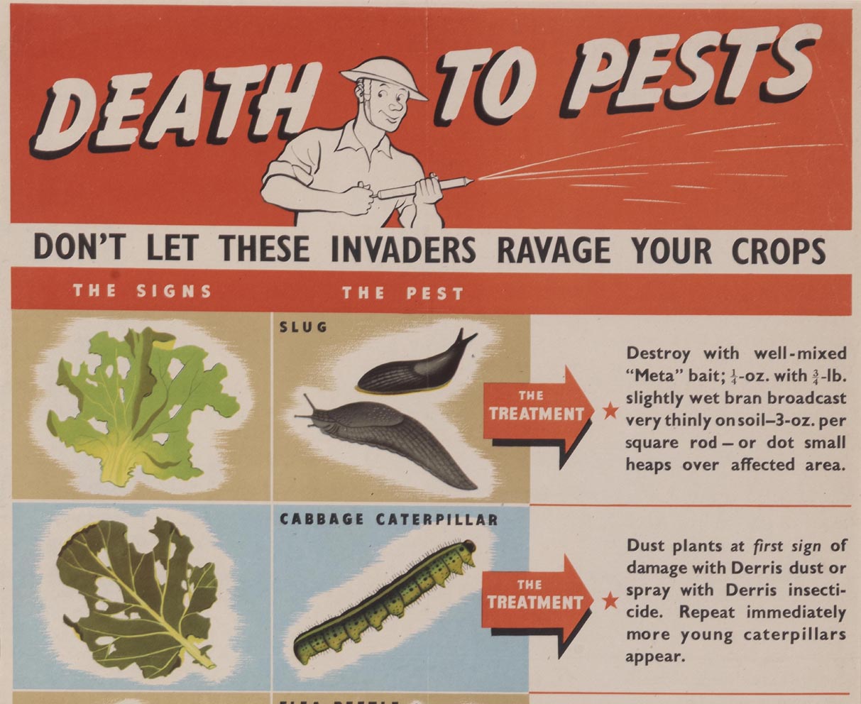 Death to Pests poster.