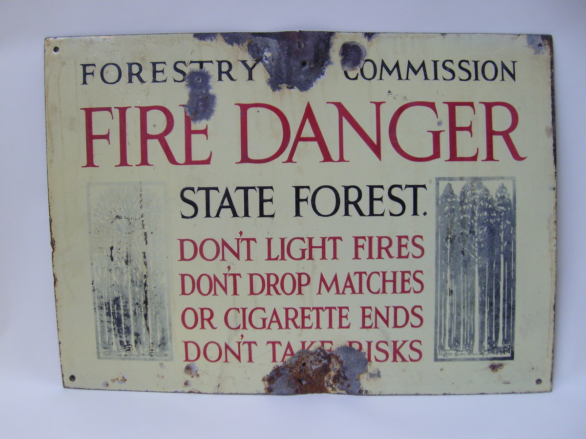 Forestry Commission Sign