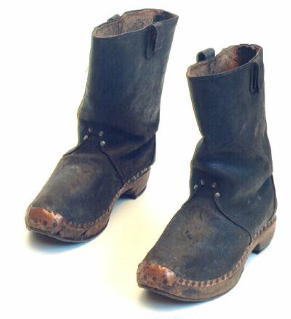 Farm worker's clogs