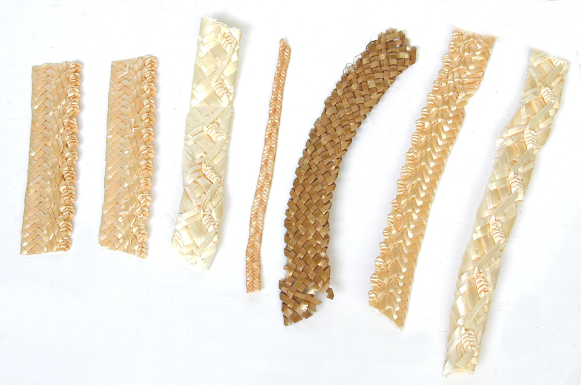 Straw Plait Samples