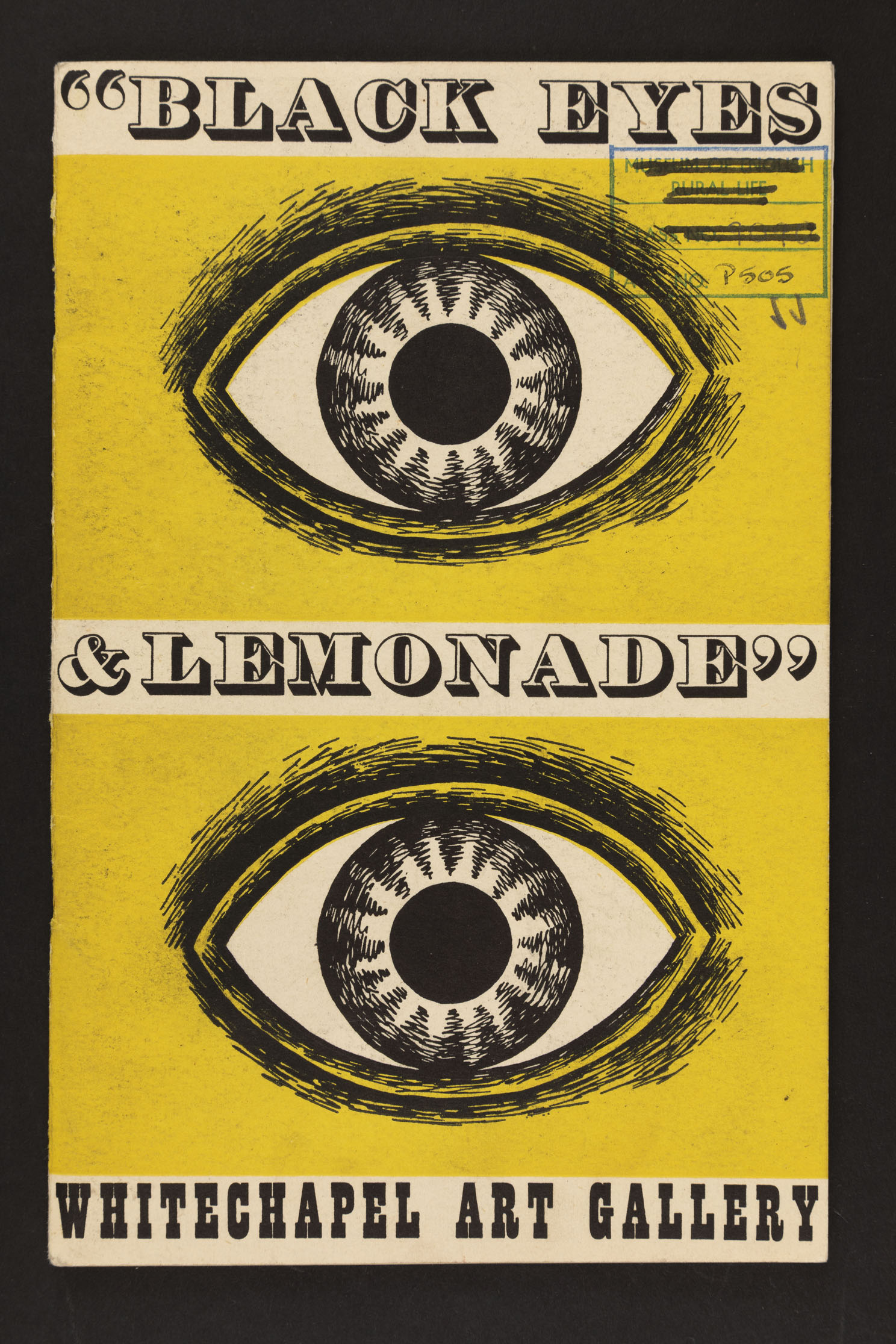 This striking image featured on the cover of the 1951 Black Eyes and Lemonade programme. (University of Reading Special Collections, Great Exh. Coll. 12)