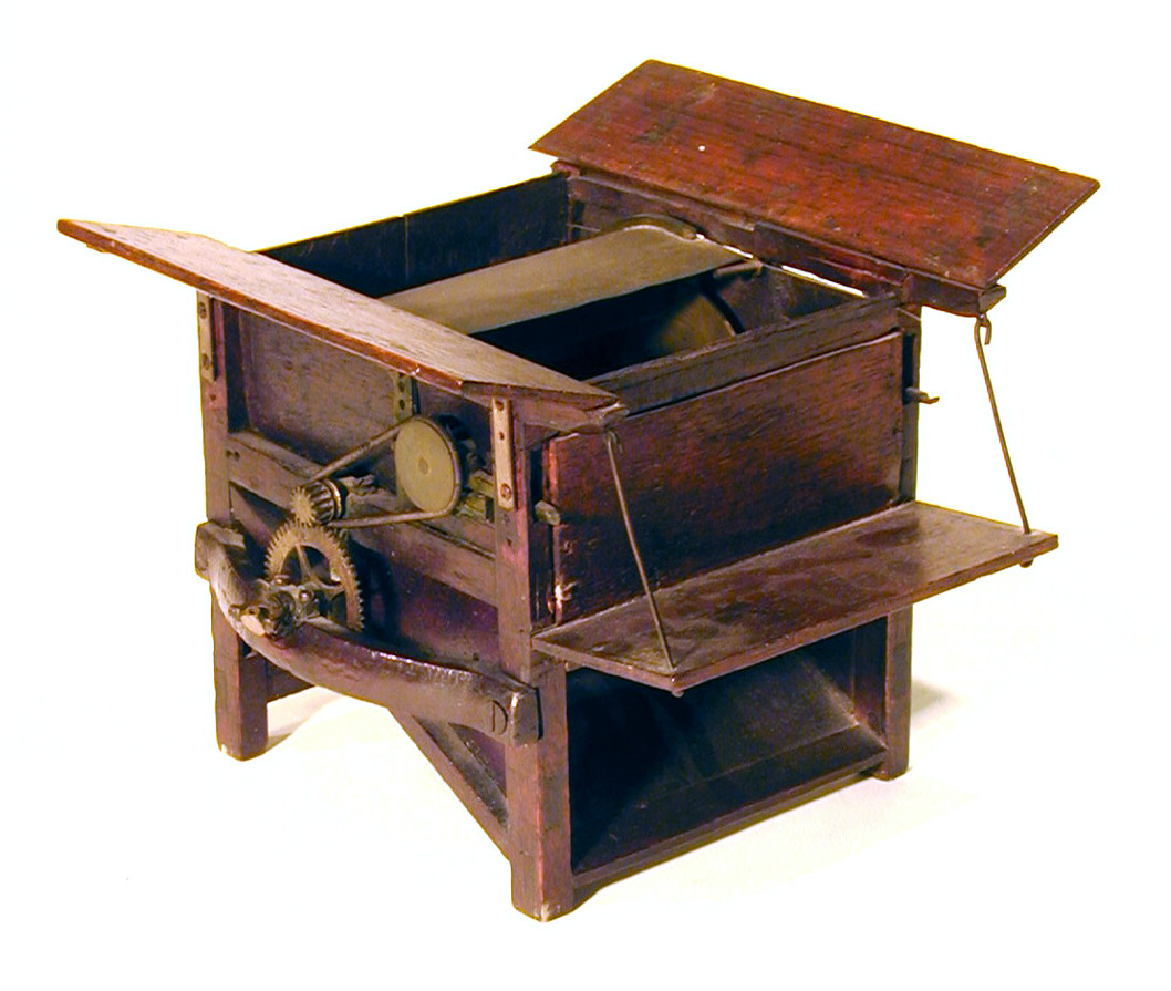 A model threshing machine from The MERL collection.