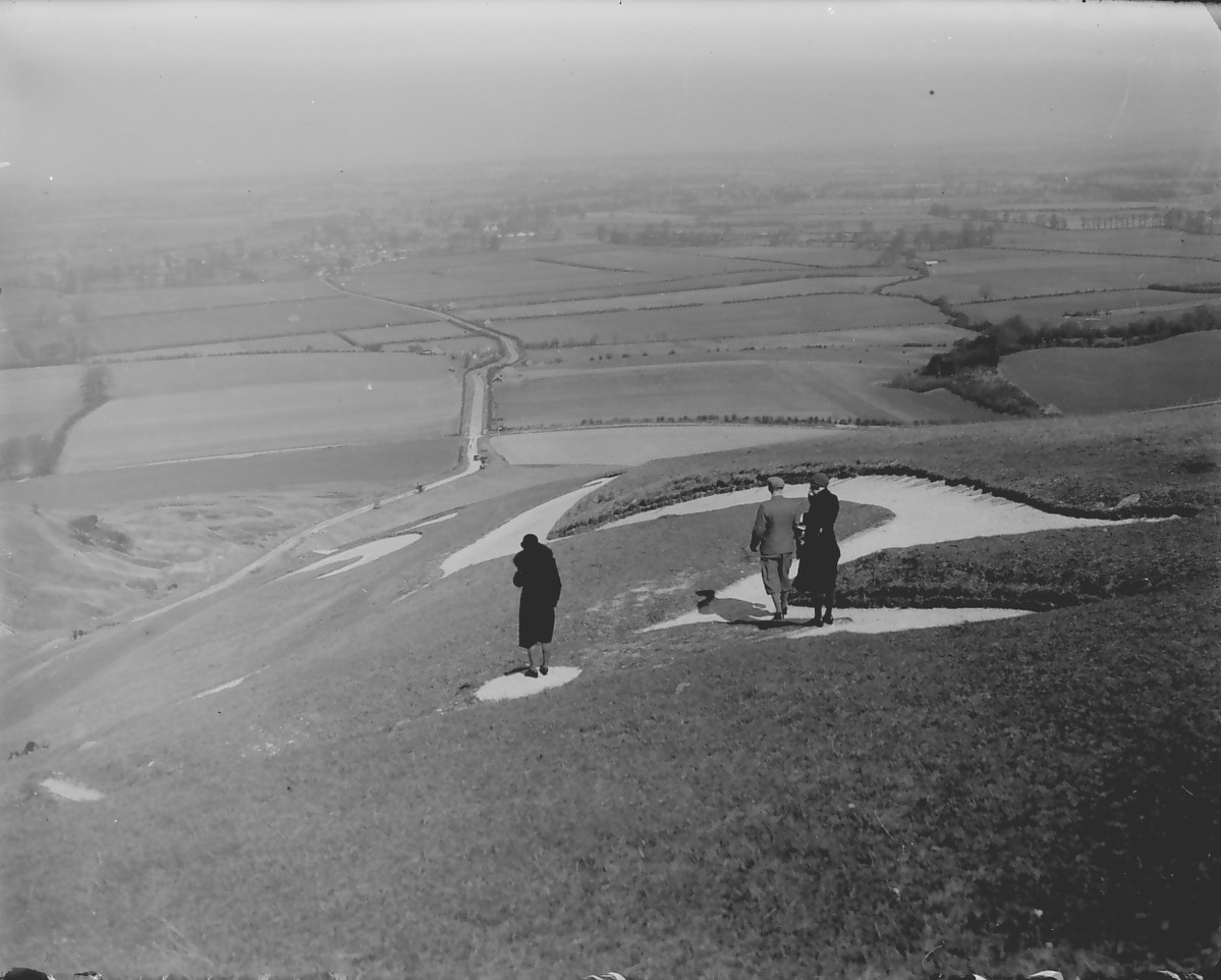 Photograph of the view from White Horse Hill.