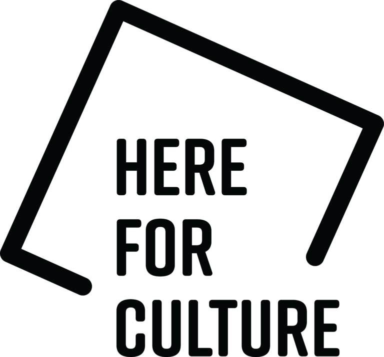 Here For Culture logo.