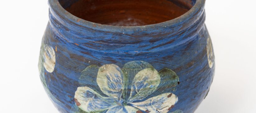 Quentin Bell, Decorated plant pot, 1951 (MERL 2010/69)