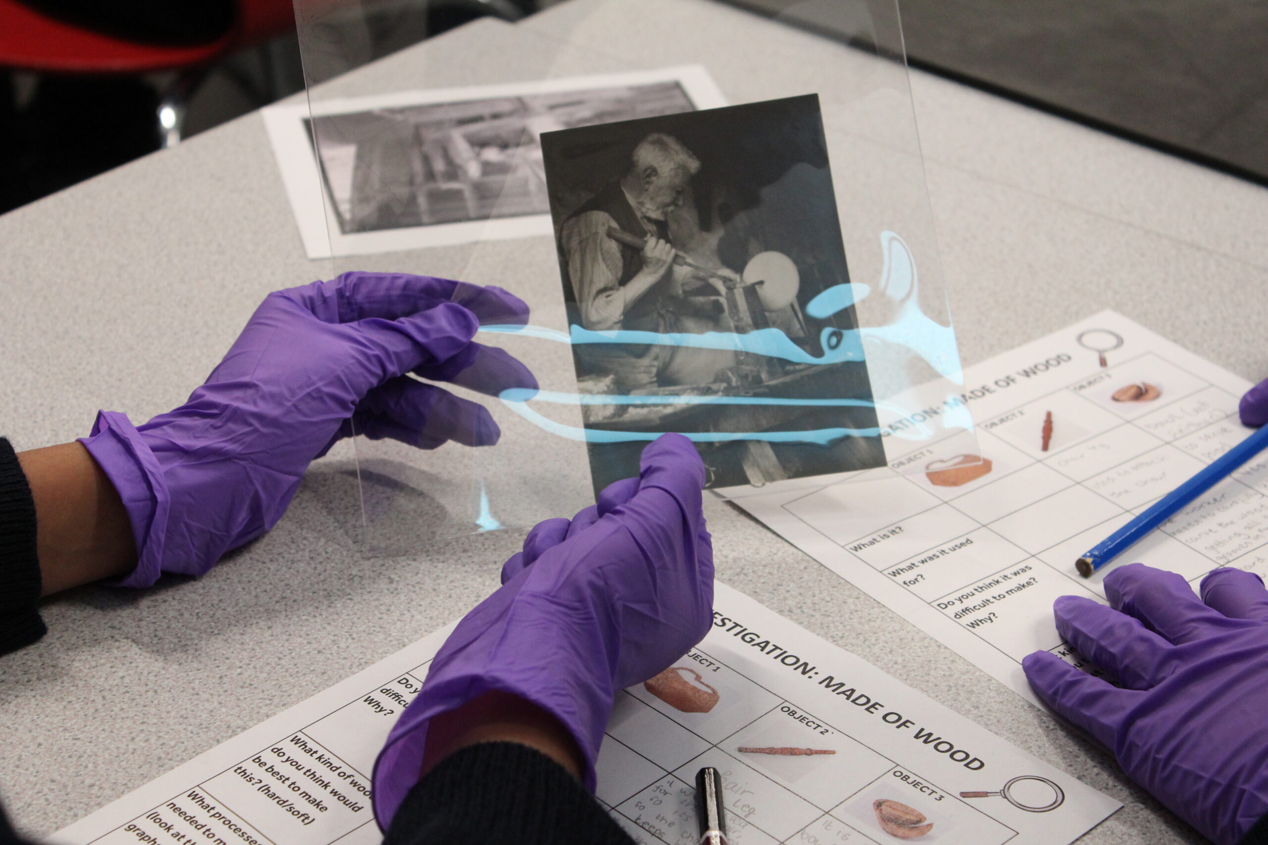 Using photographic archives to investigate the uses of historic objects in the collections.