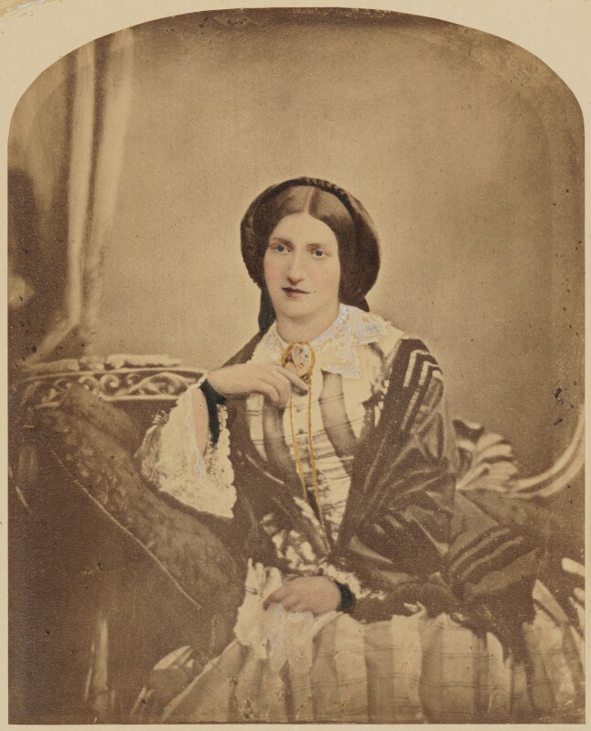 A portrait of Isabella Beeton.