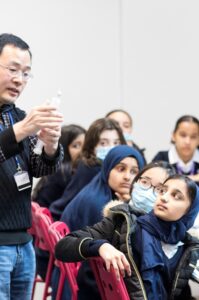 Students from a Reading Girls School session