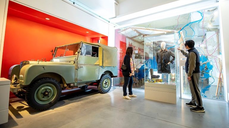 Visitors in The MERL galleries