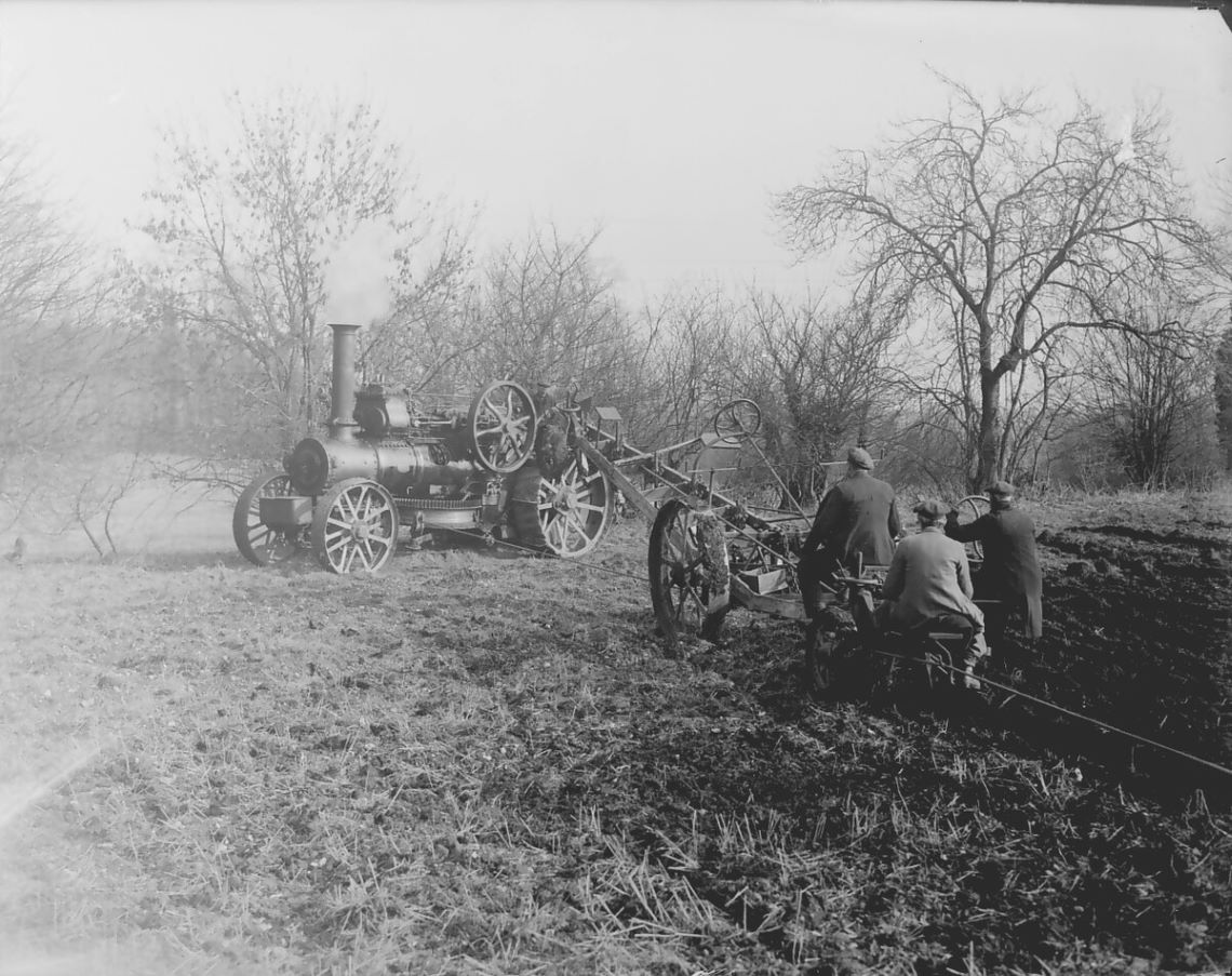 Fowler steam ploughing for tractor blog