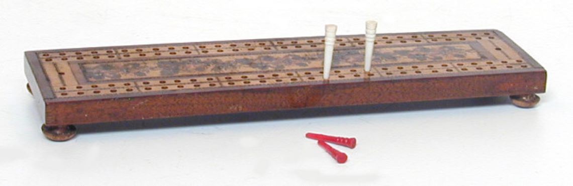 Cribbage board for rural gaming blog