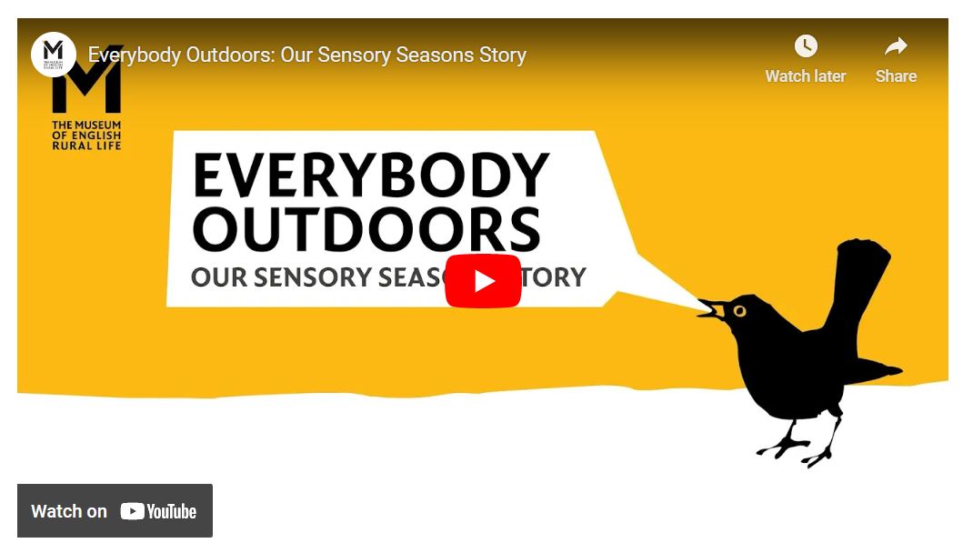 Screenshot of the start of one of the Everybody Outdoors films on The MERL website